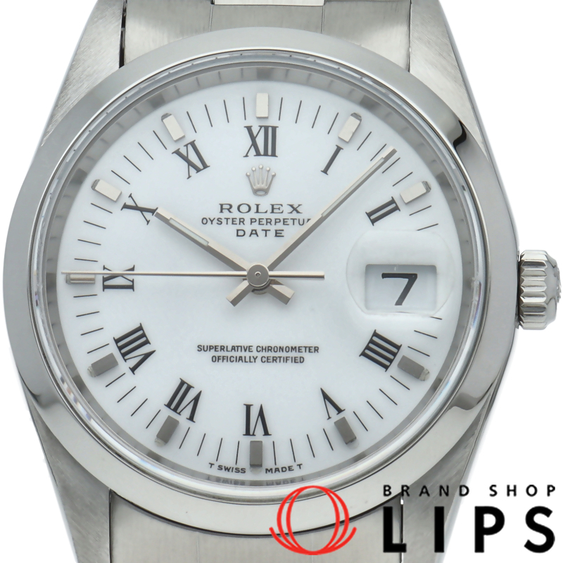 オイスターパーペチュアルデイト メンズ時計 OH済