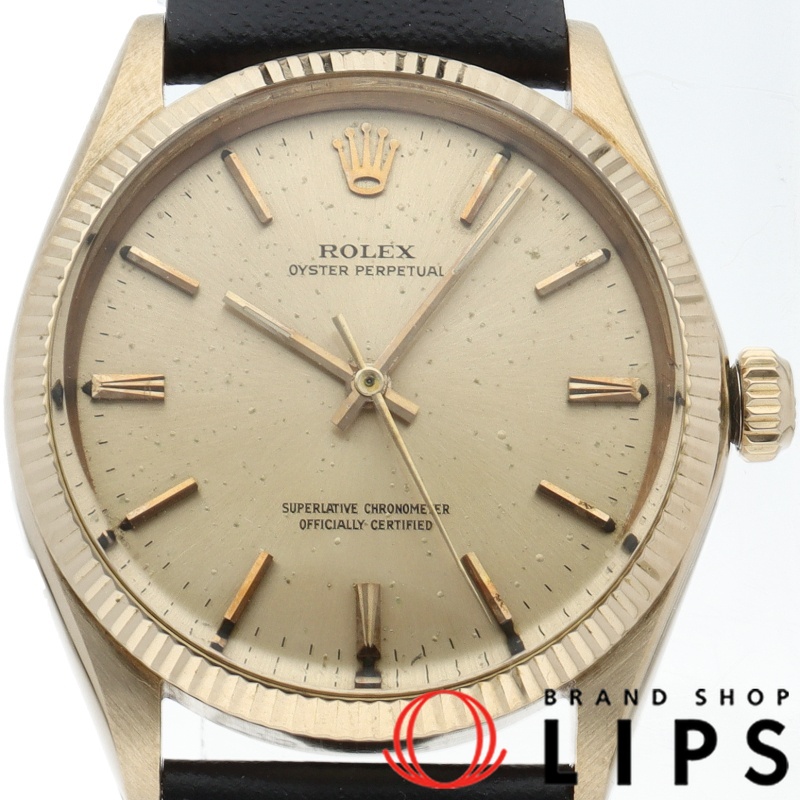 オイスターパーペチュアル メンズ時計 トリチウム アンティーク