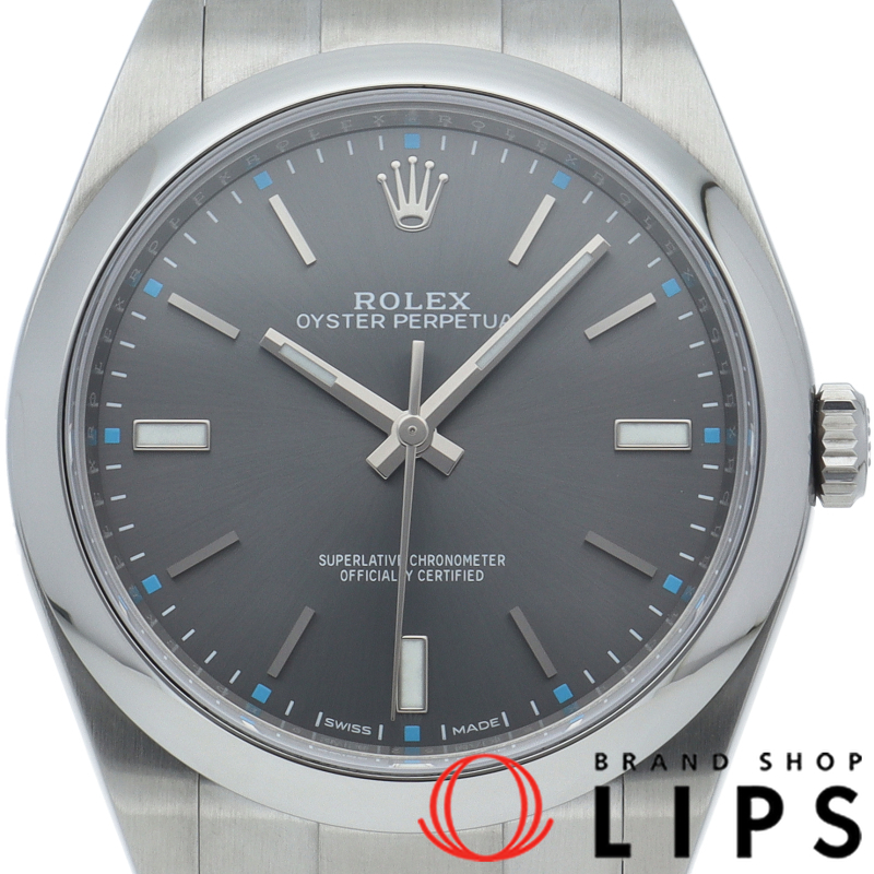 オイスターパーペチュアル39 ウォッチ ダークロジウム