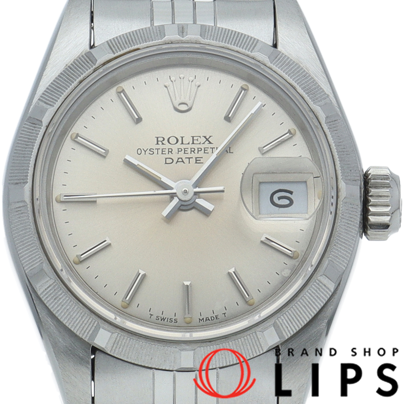 オイスターパーペチュアルデイト レディース時計 ジュビリー