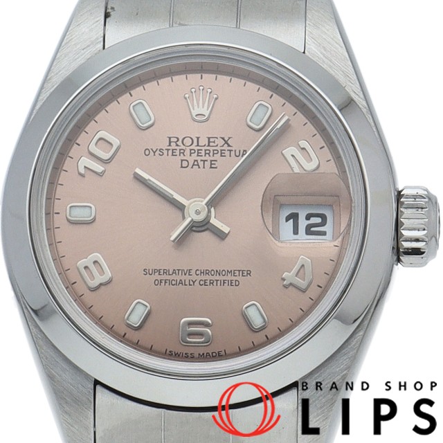 オイスター パーペチュアル デイト レディース時計