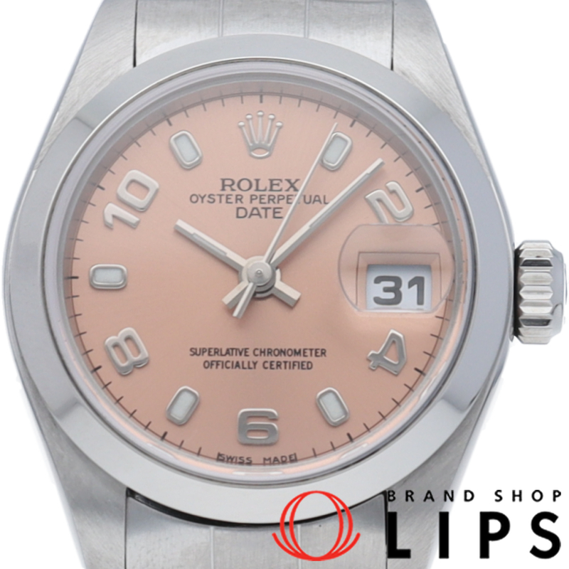 オイスター パーペチュアル デイト レディース時計