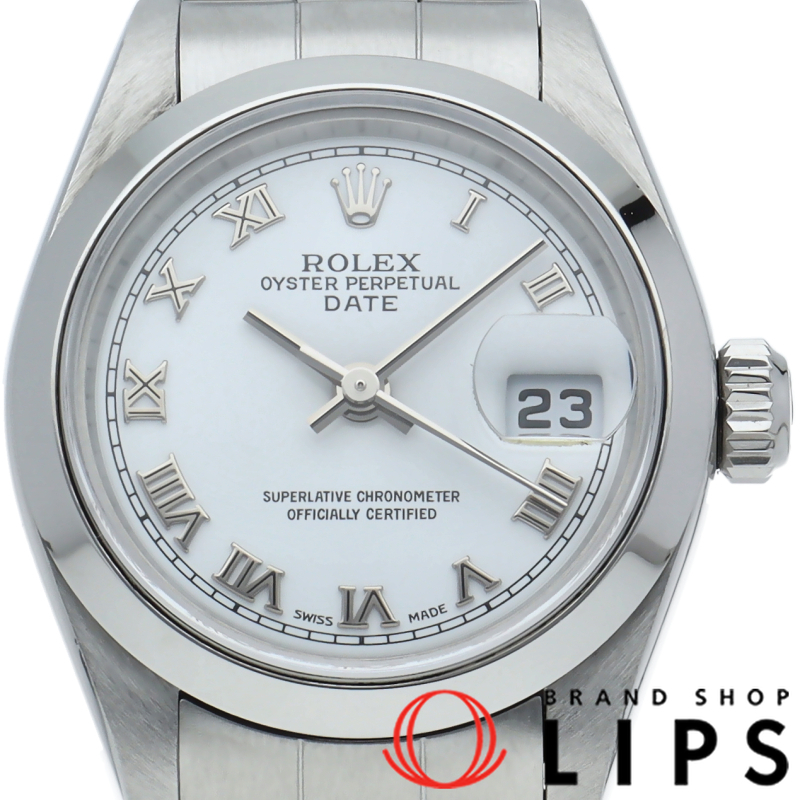 オイスターパーペチュアル デイト レディース時計
