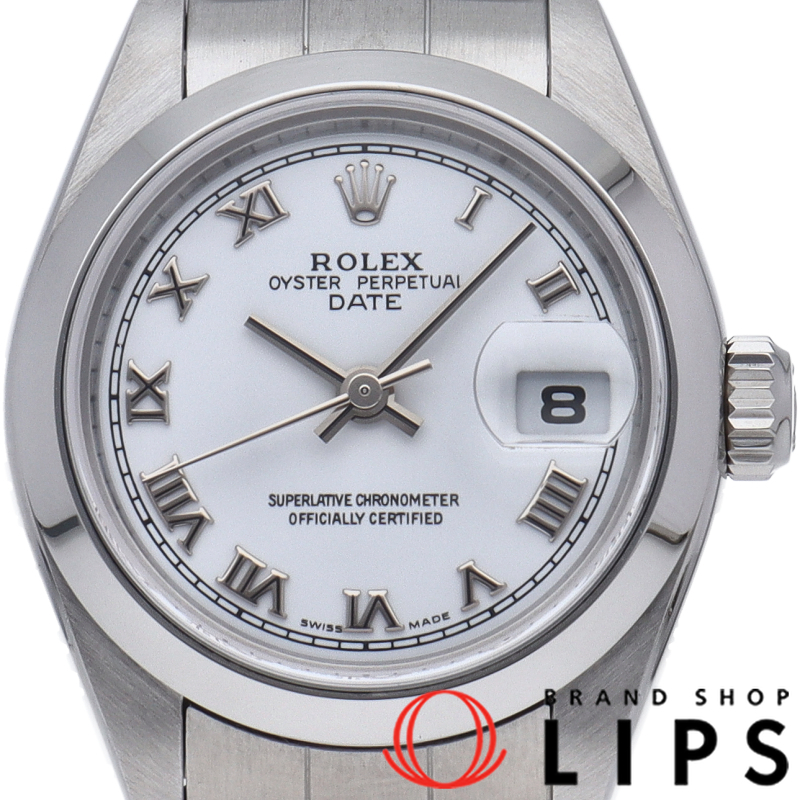 オイスター パーペチュアル デイト レディース時計