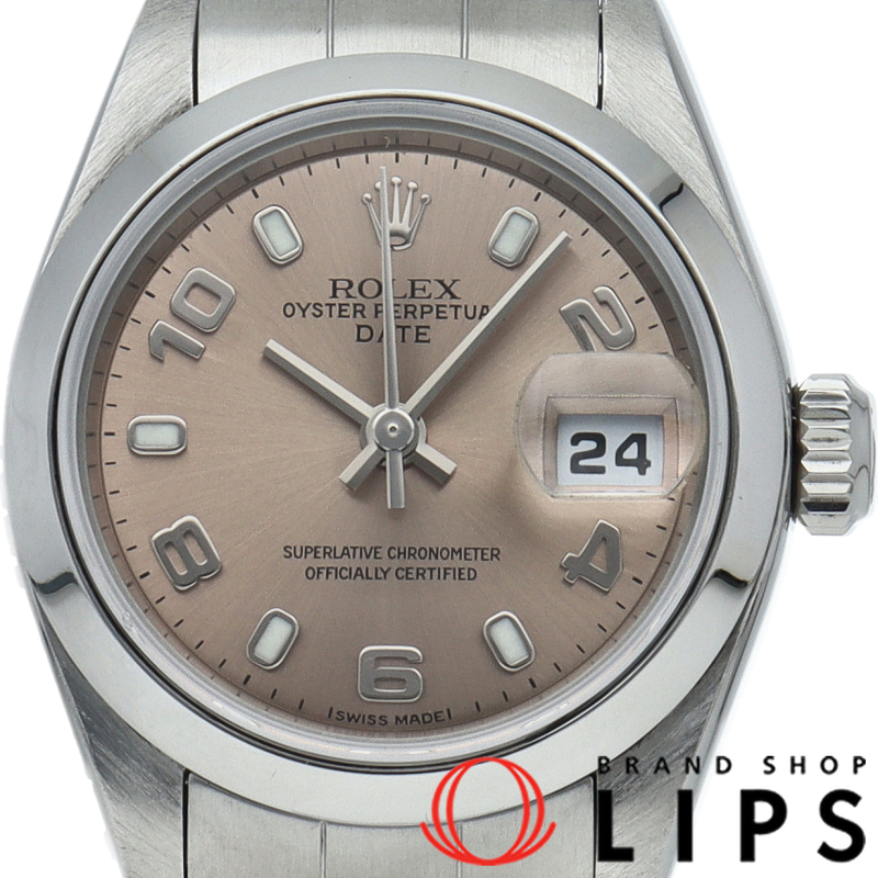 オイスターパーペチュアルデイト レディース時計