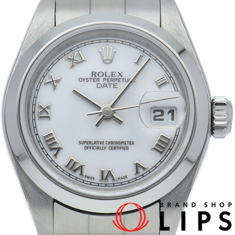 オイスターパーペチュアルデイト レディース時計