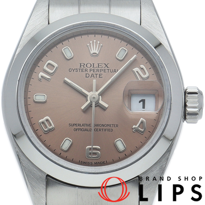 オイスターパーペチュアルデイト レディース時計