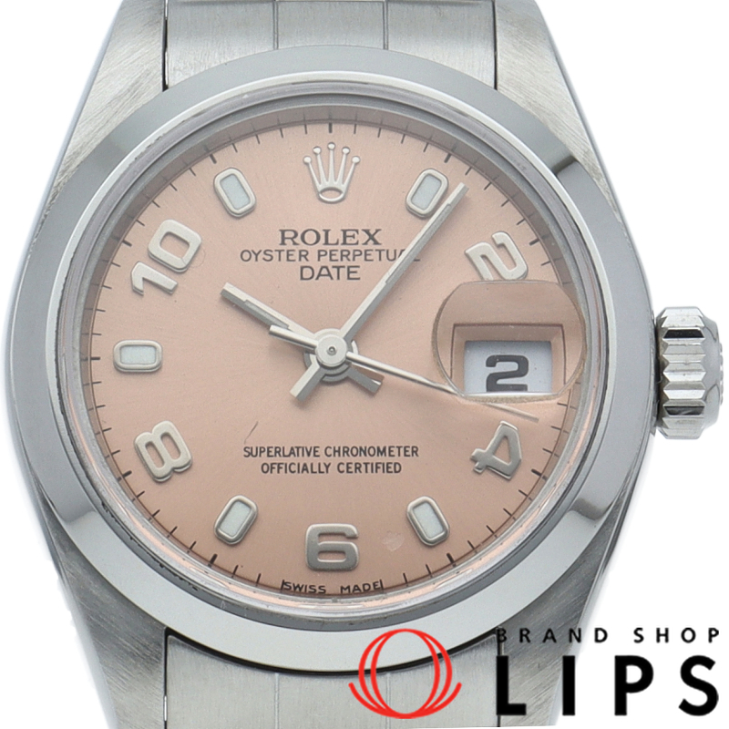 オイスター パーペチュアル デイト レディース時計