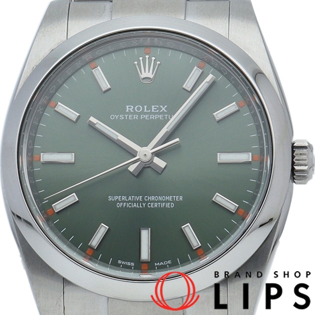 オイスター パーペチュアル 34 オリーブグリーン