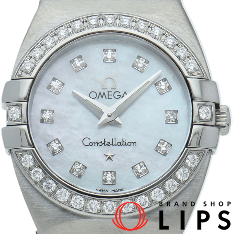 コンステレーションダブルイーグル 24mm ダイヤベゼル 12Pダイヤ シェル