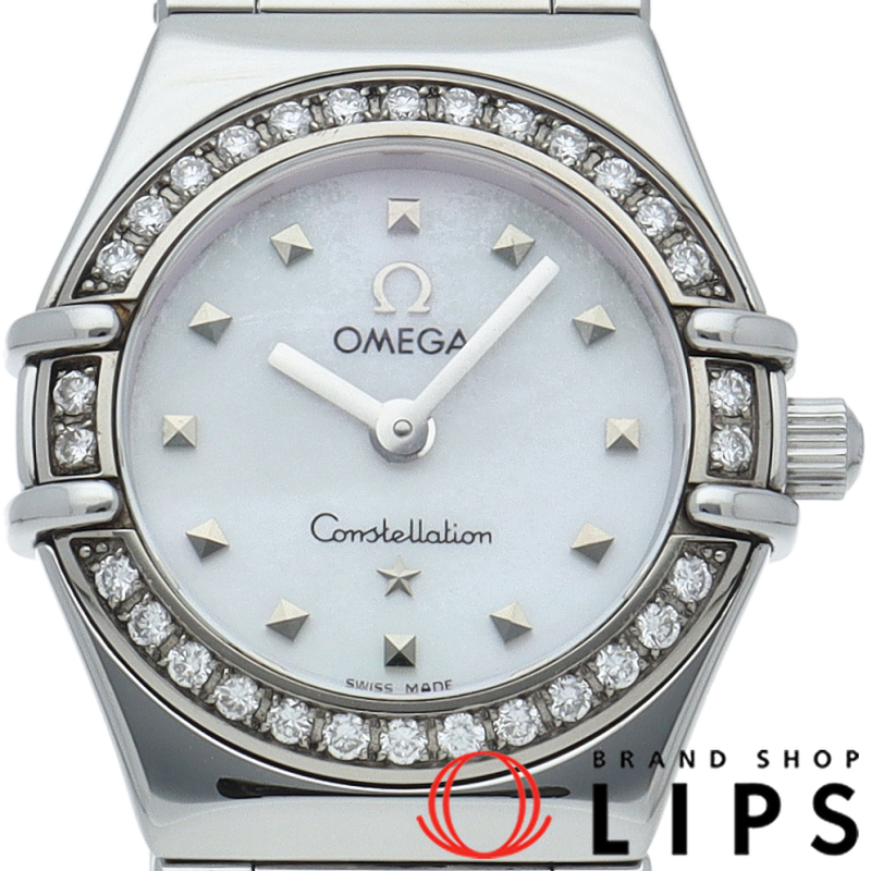 コンステレーション ミニ 22.5mm マイチョイス ダイヤベゼル シェル