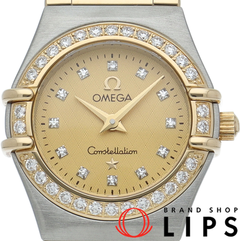 コンステレーション ミニ 22.5mm ダイヤベゼル 12Pダイヤ