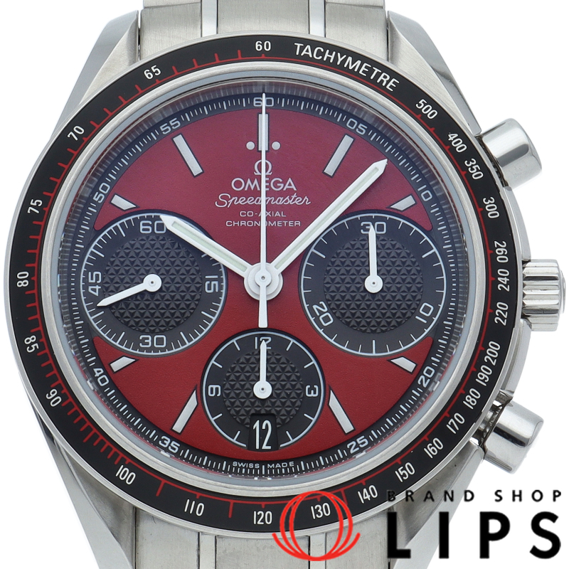 スピードマスター レーシング コーアクシャル クロノグラフ 40mm レッド