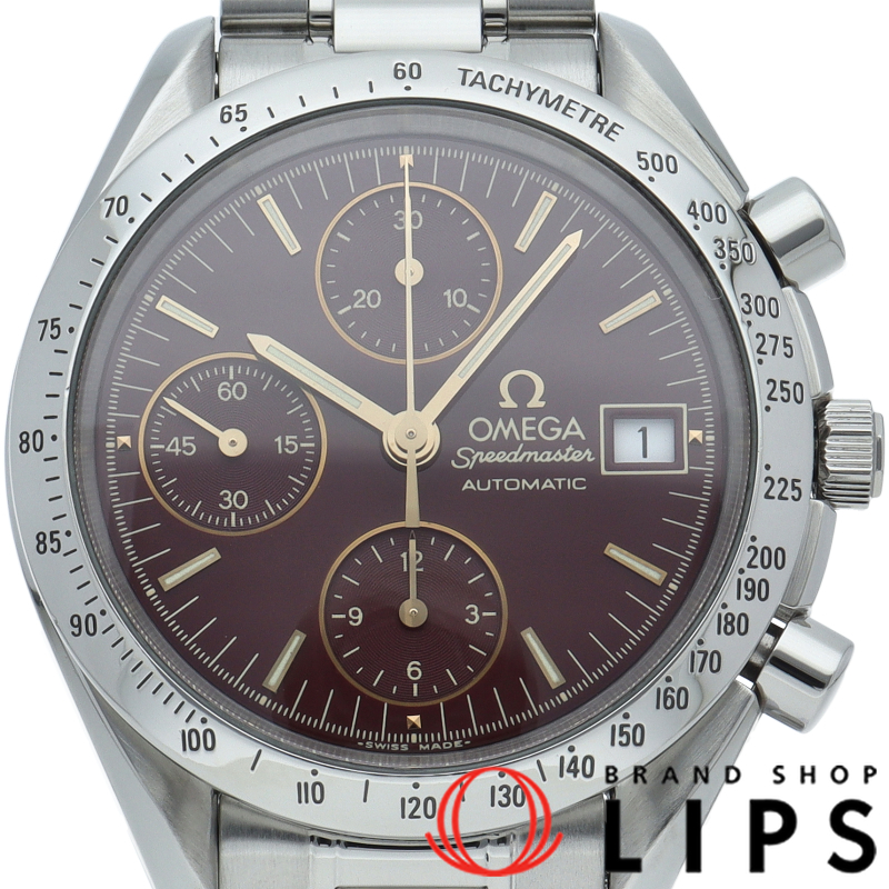 スピードマスターデイト クロノグラフ 39mm リミテッド レッド文字盤