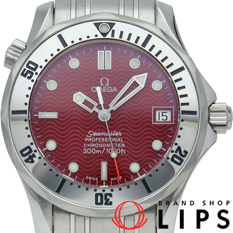 シーマスター300M オートマチック 36mm レッド リミテッド