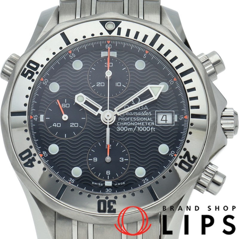 シーマスター300M クロノグラフ 41.5mm OH済
