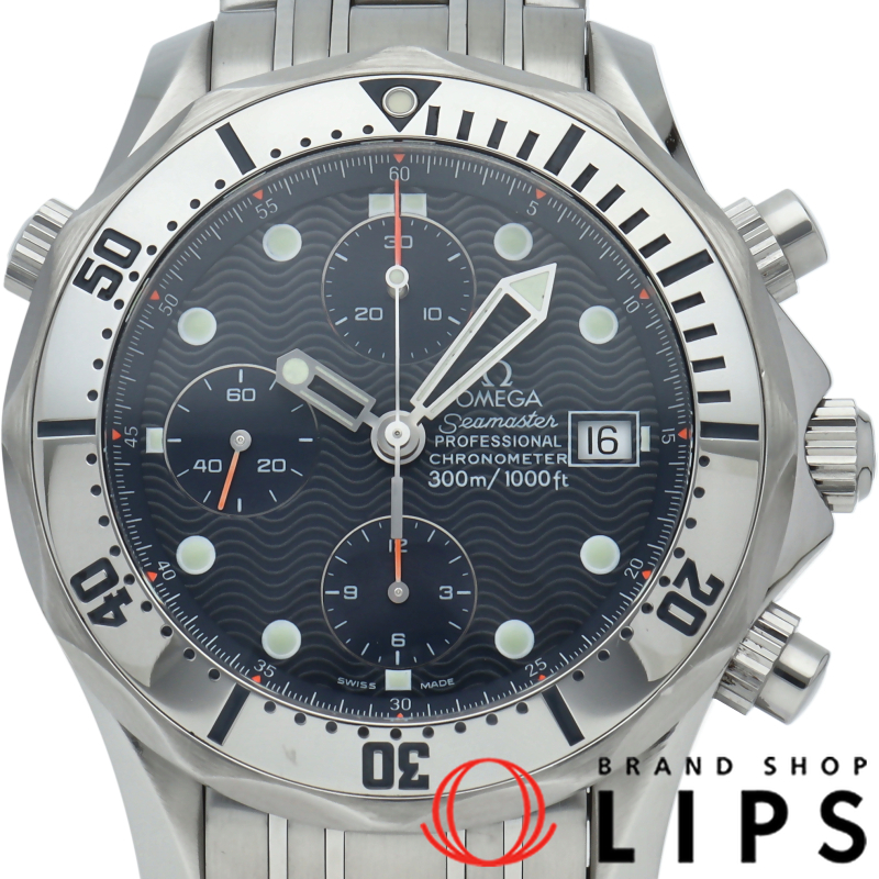 シーマスター300M クロノグラフ 41.5mm OH済