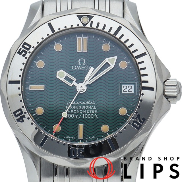 シーマスター 300M オートマチック 36mm ジャックマイヨール 1996 グリーン OH済