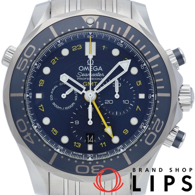 シーマスター ダイバー 300M コーアクシャル クロノメーター GMT クロノグラフ 44mm