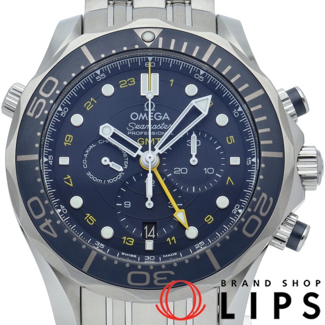 シーマスター ダイバー 300M コーアクシャル クロノメーター GMT クロノグラフ 44mm