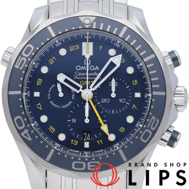 シーマスター ダイバー 300M コーアクシャル クロノメーター GMT クロノグラフ 44mm