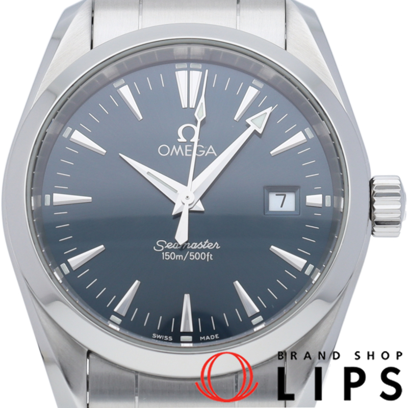 シーマスター アクアテラ クォーツ 36mm ブルー