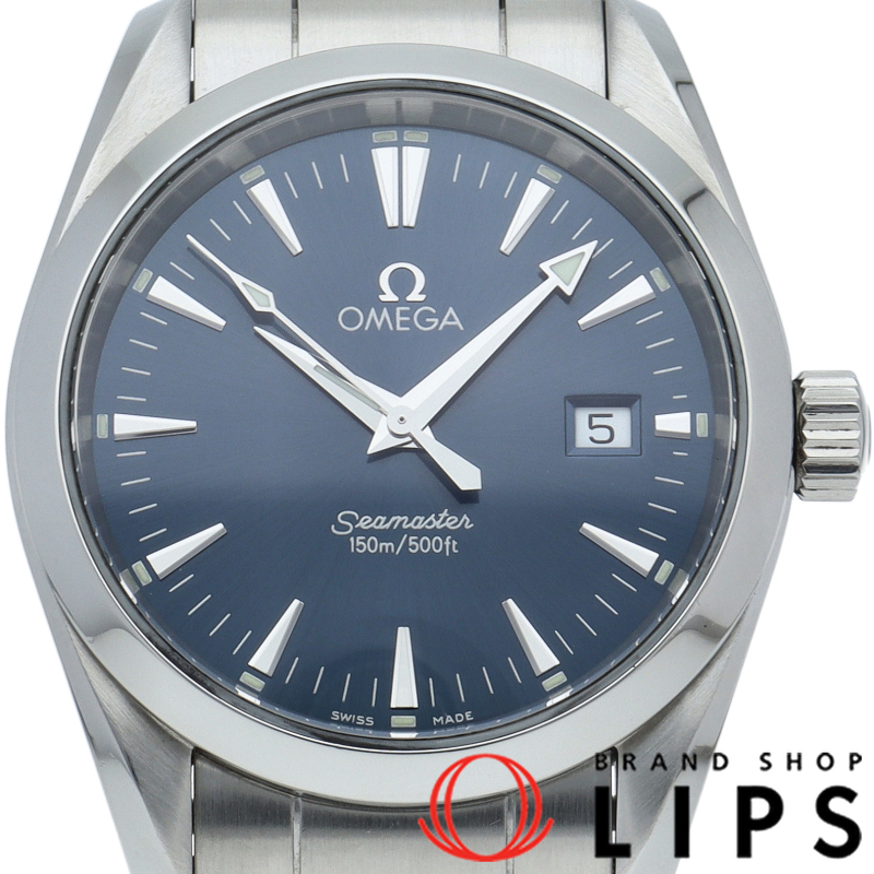 シーマスター アクアテラ クォーツ 36mm ブルー