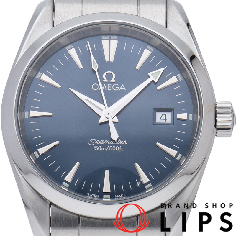 シーマスター アクアテラ クォーツ 36.2mm ブルー