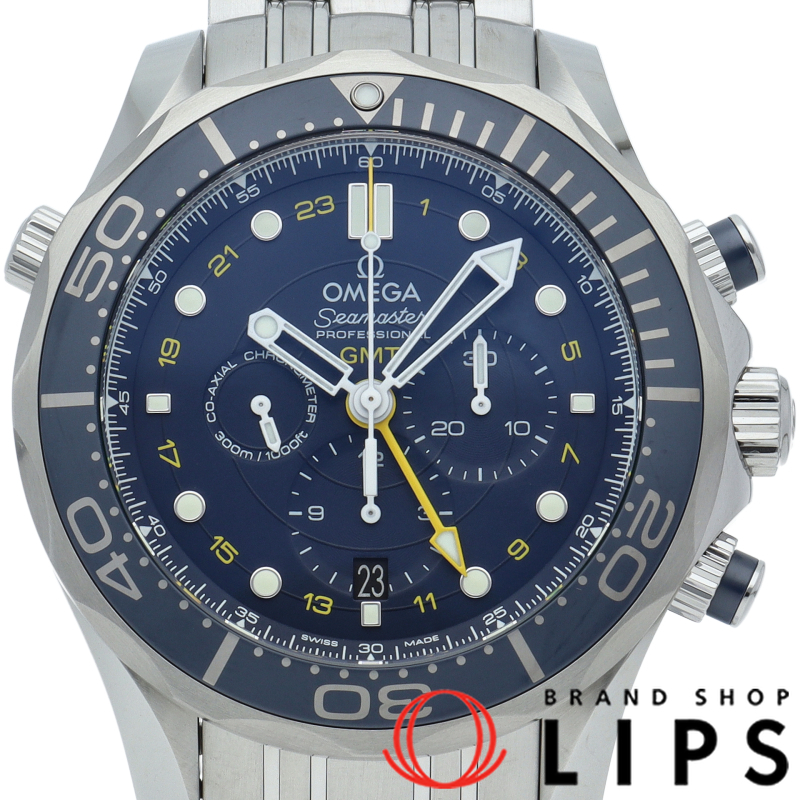 シーマスター ダイバー 300M コーアクシャル クロノメーター GMT クロノグラフ 44mm