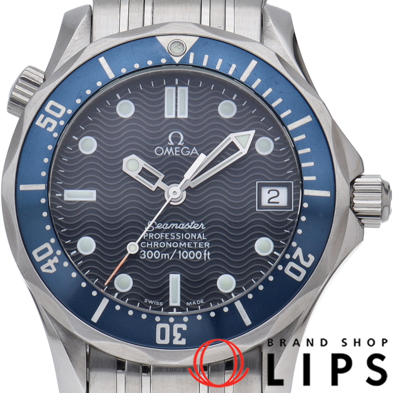 シーマスター 300M オートマチック 36mm ブルー OH済
