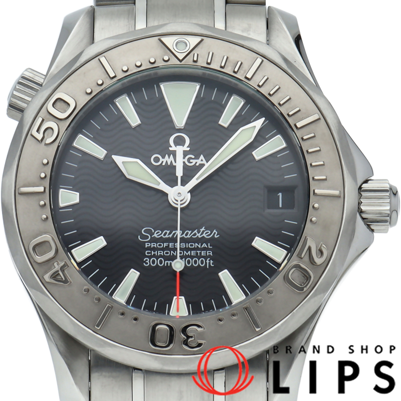 シーマスター 300M オートマチック 34.8mm K18WGベゼル OH済