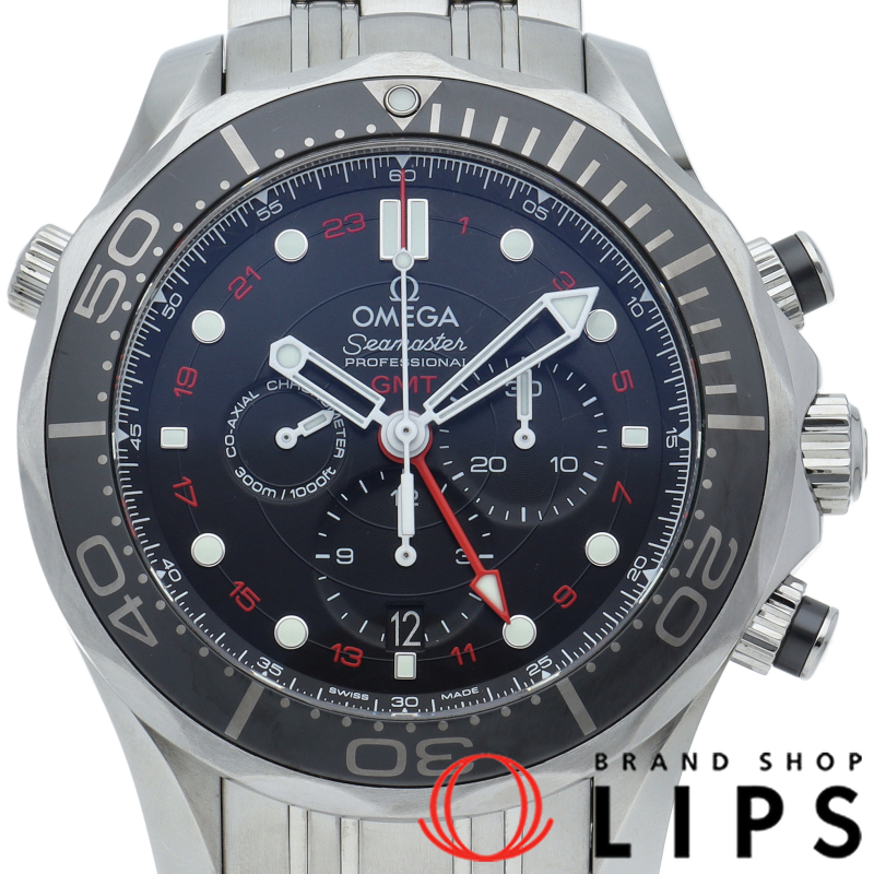 シーマスター ダイバー300M コーアクシャル GMT クロノグラフ 44mm