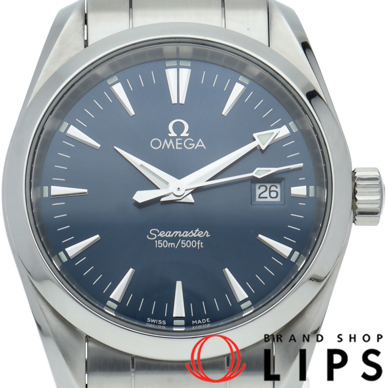 シーマスター アクアテラ クォーツ 36.2mm ブルー