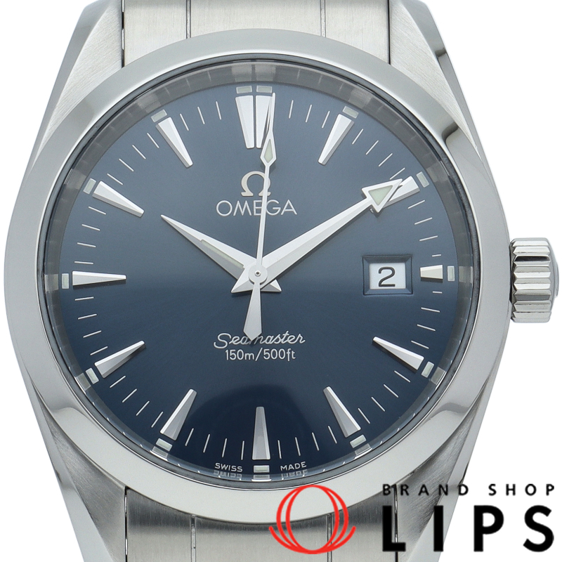 シーマスター アクアテラ クォーツ 36.2mm ブルー