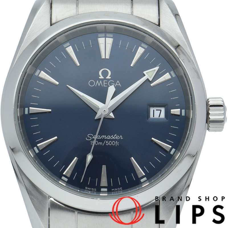 シーマスター アクアテラ クォーツ 36.2mm ブルー