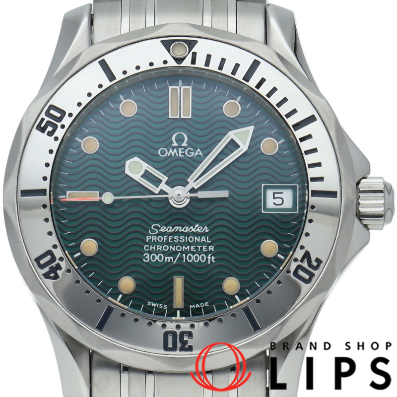 シーマスター300M オートマチック 36mm ジャックマイヨール1996 グリーン