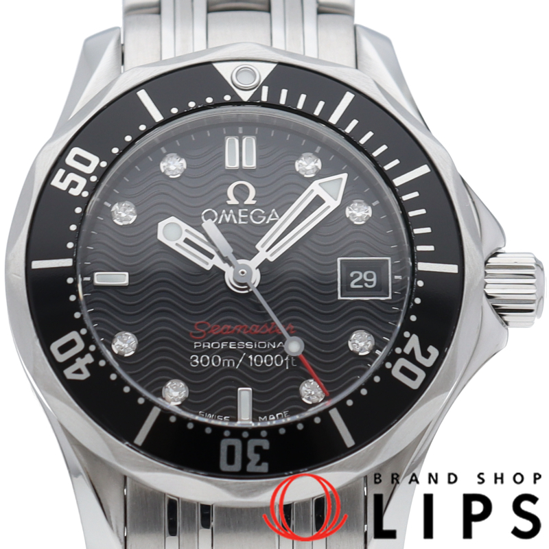 シーマスター ダイバー300M クォーツ 28mm 8Pダイヤ