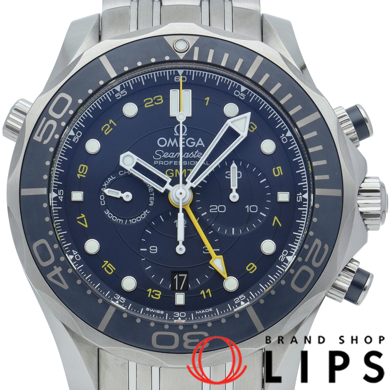 シーマスター ダイバー300M コーアクシャル GMT クロノグラフ 44mm