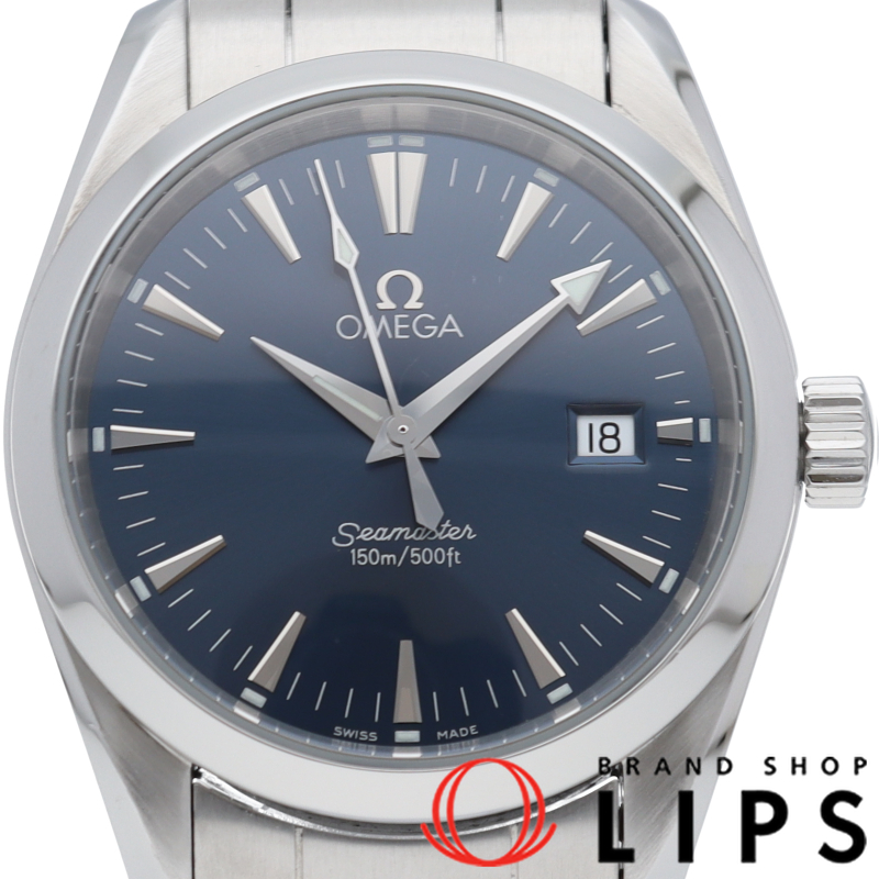 シーマスター アクアテラ クォーツ 36.2mm ブルー