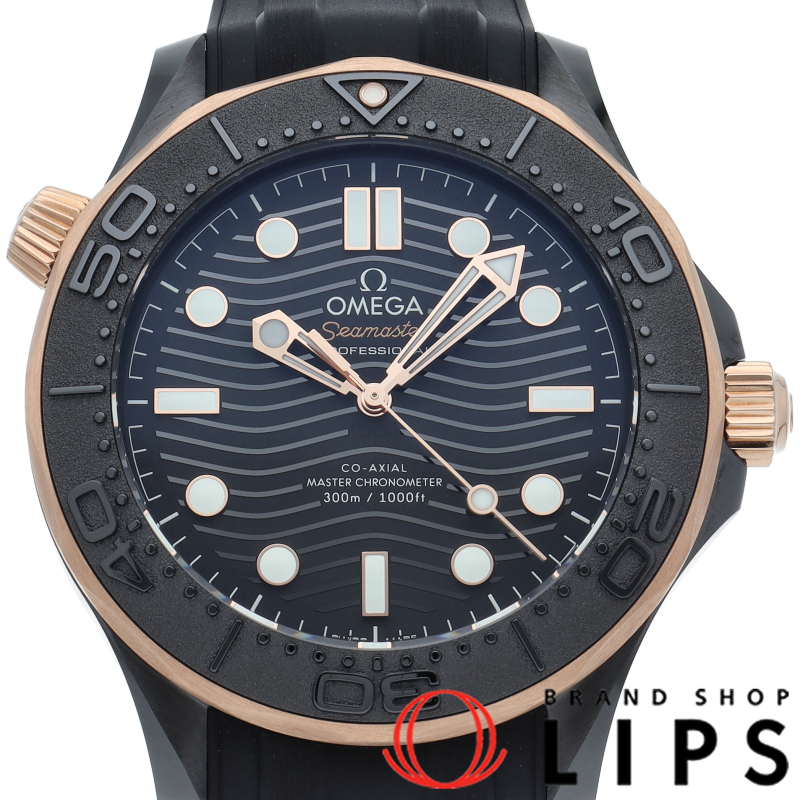 シーマスター ダイバー300M コーアクシャル 43.5mm ブラックセラミック