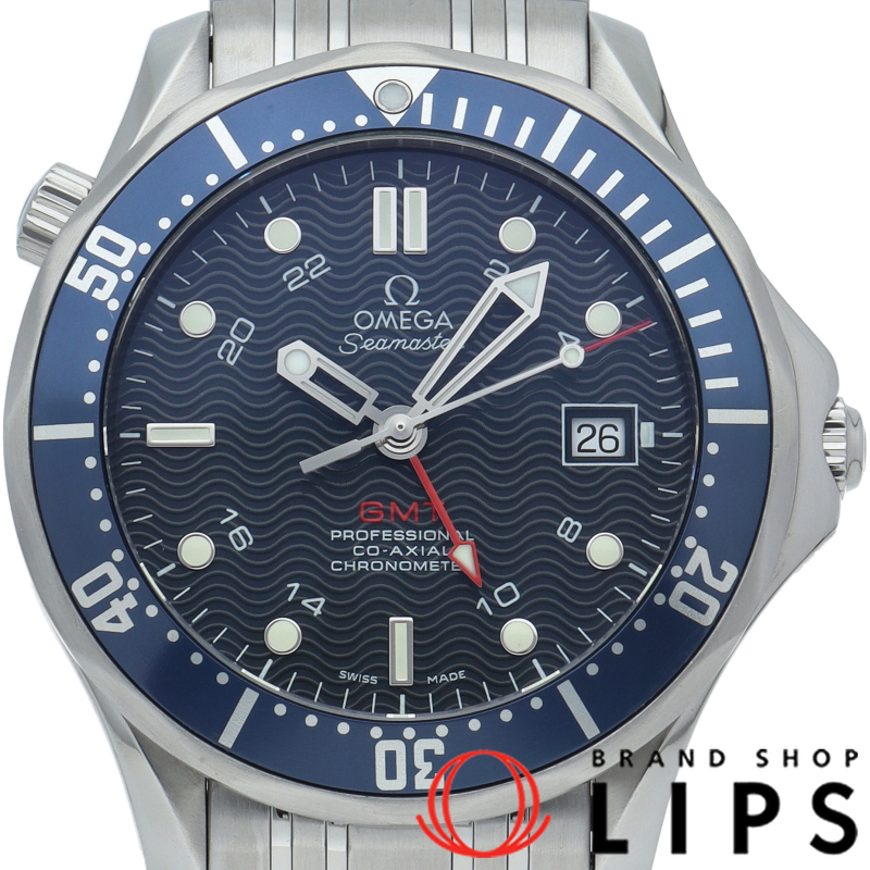 シーマスター300M コーアクシャル GMT 41mm OH済