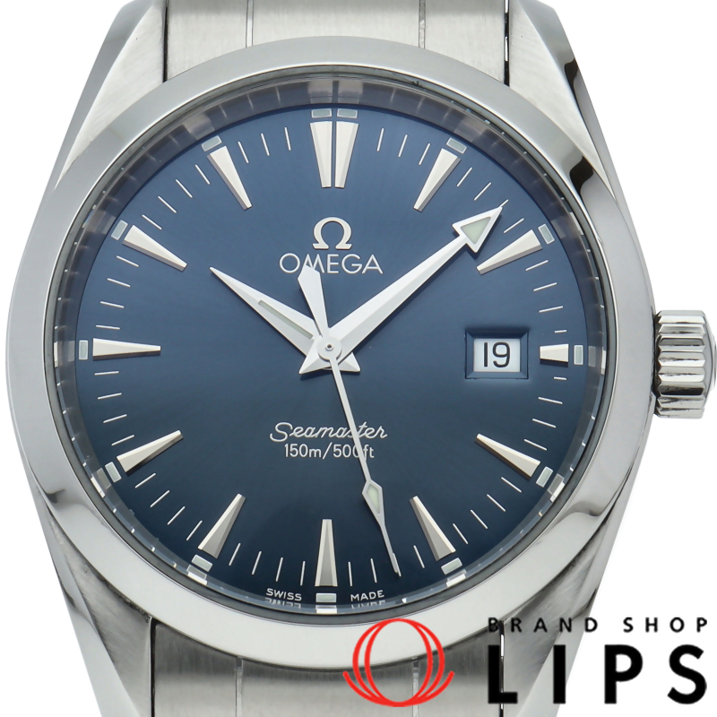 シーマスター アクアテラ クォーツ 36.2mm ブルー