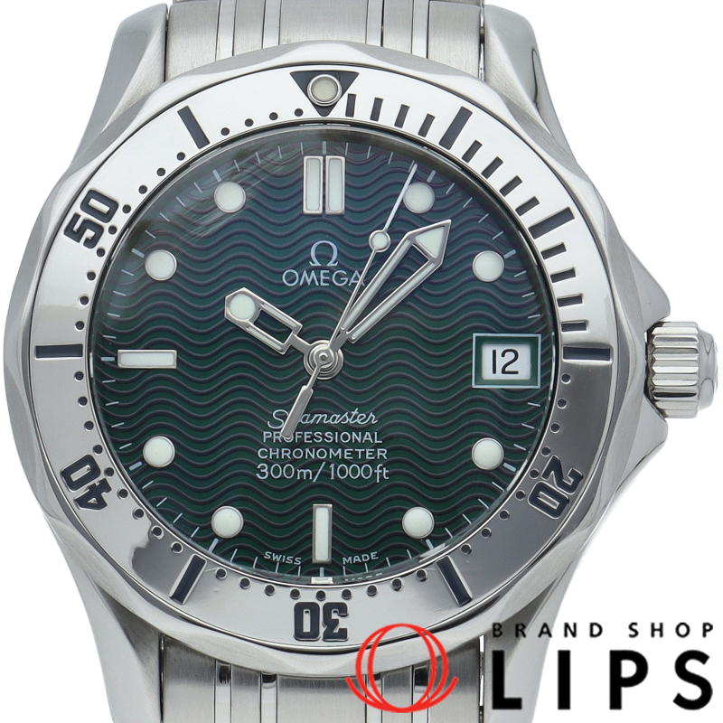 シーマスター 300M オートマチック 36mm ジャックマイヨール1996 グリーン