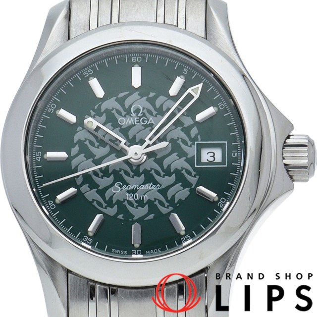 シーマスター 120M クォーツ 26mm グリーン ジャックマイヨール 
1998年 世界限定2500本