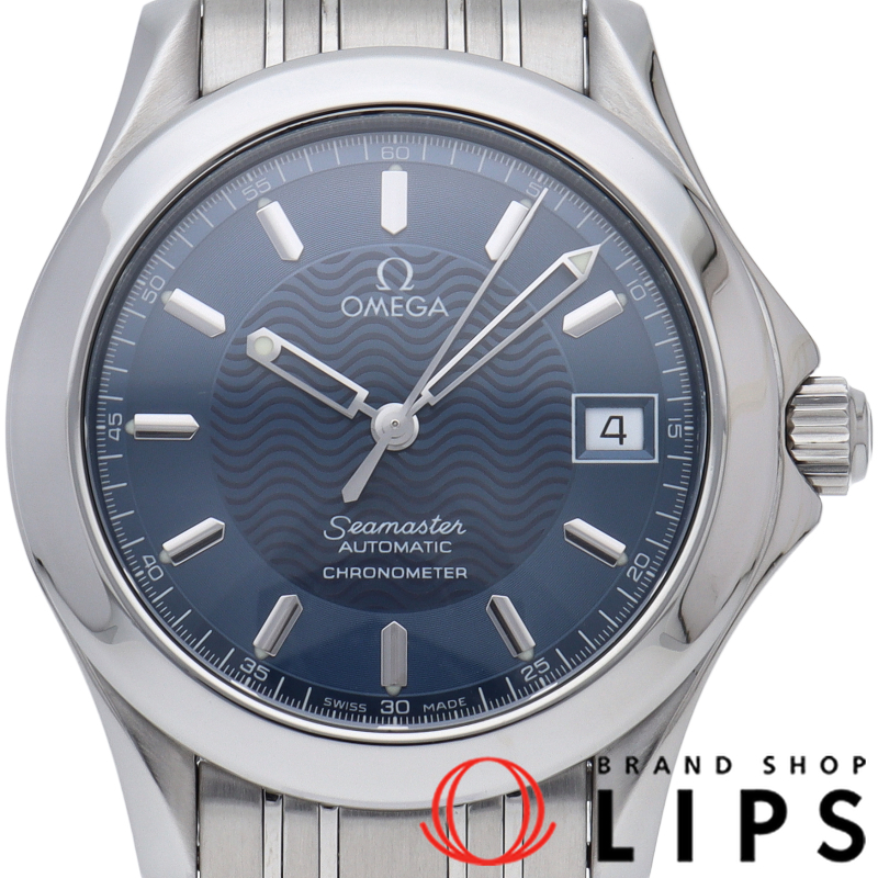 シーマスター 120M オートマチック 36mm ブルー OH済