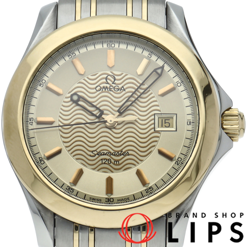 シーマスター120M クォーツ 36mm コンビブレス