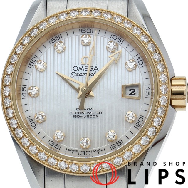 シーマスター アクアテラ 150M コーアクシャル クロノメーター 30mm ダイヤベゼル シェル