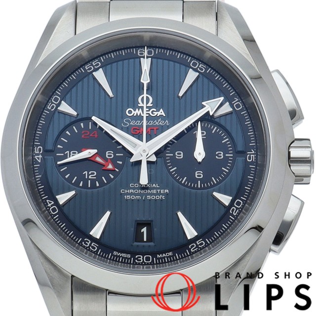 シーマスター アクアテラ 150M コーアクシャル クロノメーター GMT クロノグラフ 43mm