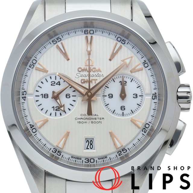 シーマスター アクアテラ 150M コーアクシャル クロノメーター GMT クロノグラフ 43mm