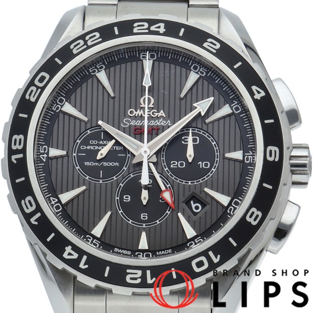 シーマスター アクアテラ 150M コーアクシャル クロノメーター GMT クロノグラフ 44mm